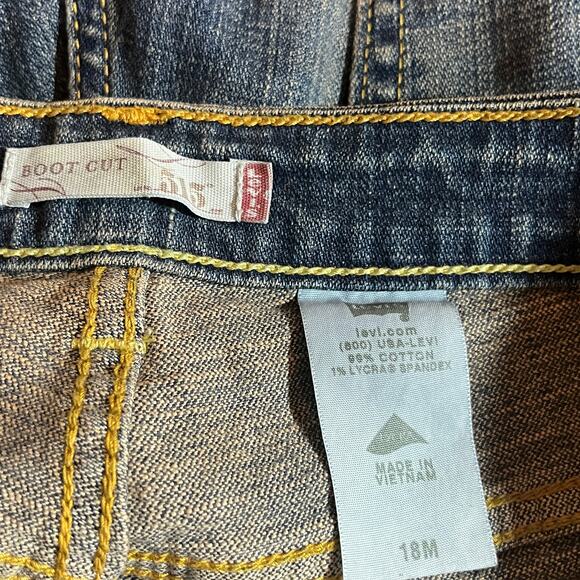 Levi's 515 Jeans Womens Size 18M Blue Medium Wash Denim Bootcut High Rise Casual - Picture 7 of 12